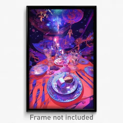 Art Poster - Nautical Table (Psychedelic Trippy Weird 11x17 Print)