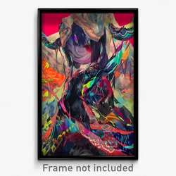 Art Poster - Anime Like Tepee (Psychedelic Trippy Weird 11x17 Print)