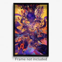 Art Poster - Harmonious Chamber (Psychedelic Trippy Weird 11x17 Print)