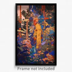 Art Poster - Meager University (Psychedelic Trippy Weird 11x17 Print)