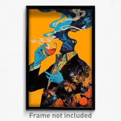 Art Poster - Well Made Cologne (Psychedelic Trippy Weird 11x17 Print)
