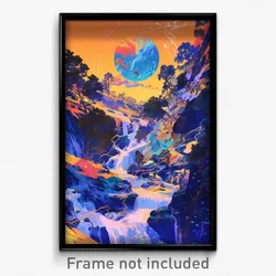 Art Poster - Striking Mount (Psychedelic Trippy Weird 11x17 Print)