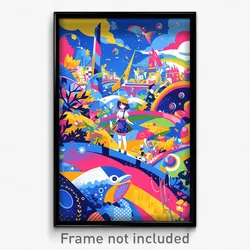 Art Poster - Impeccable Aperture (Psychedelic Trippy Weird 11x17 Print)