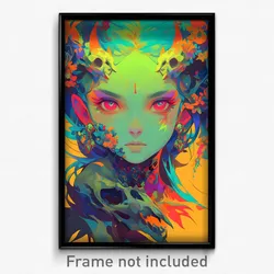Art Poster - Novel Ice Machine (Psychedelic Trippy Weird 11x17 Print)