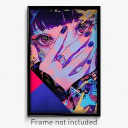 Art Poster - Triangular Shadow (Psychedelic Trippy Weird 11x17 Print)
