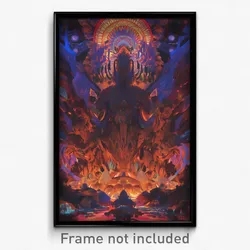 Art Poster - Nice Forge (Psychedelic Trippy Weird 11x17 Print)
