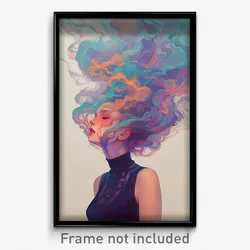 Art Poster - Dazzling Oubliette (Psychedelic Trippy Weird 11x17 Print)