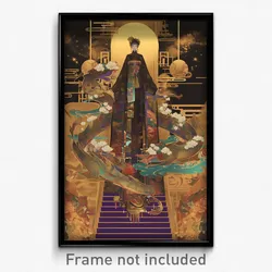 Art Poster - Urban Ladder (Psychedelic Trippy Weird 11x17 Print)