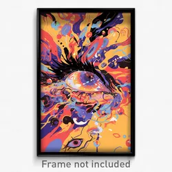 Art Poster - Tiny Wire (Psychedelic Trippy Weird 11x17 Print)