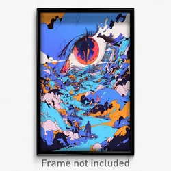 Art Poster - Amazing Turn (Psychedelic Trippy Weird 11x17 Print)