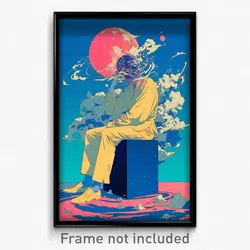 Art Poster - Outrageous Stocks (Psychedelic Trippy Weird 11x17 Print)