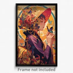 Art Poster - Candid Wheels (Psychedelic Trippy Weird 11x17 Print)