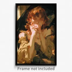 Art Poster - Albatross Feeling Loathing Wearing Enchanting Pinching Sleeves