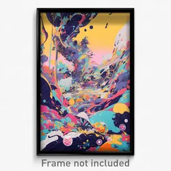 Art Poster - Infinite Oubliette (Psychedelic Trippy Weird 11x17 Print)