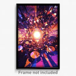 Art Poster - Tiny Void (Psychedelic Trippy Weird 11x17 Print)