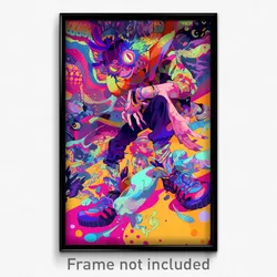 Art Poster - Strange Cobbler (Psychedelic Trippy Weird 11x17 Print)