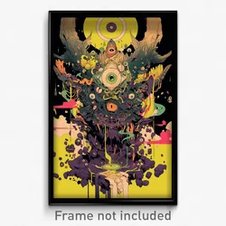 Art Poster - Prestigious Forge (Psychedelic Trippy Weird 11x17 Print)