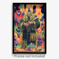 Art Poster - Flawless Vienna (Psychedelic Trippy Weird 11x17 Print)