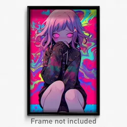 Anime Art Poster - Man Feeling Hatred Wearing Flippant Cardigan (Print)