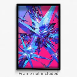 Art Poster - Damaged Spike (Psychedelic Trippy Weird 11x17 Print)