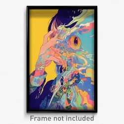 Art Poster - Fantastic Berlin (Psychedelic Trippy Weird 11x17 Print)