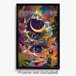 Art Poster - Gorgeous Nest (Psychedelic Trippy Weird 11x17 Print)