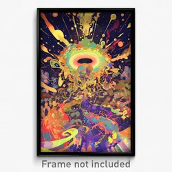 Art Poster - Extra Small Bend (Psychedelic Trippy Weird 11x17 Print)