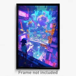 Art Poster - Tremendous Stocks (Psychedelic Trippy Weird 11x17 Print)