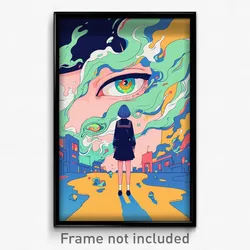 Art Poster - Beloved Junction (Psychedelic Trippy Weird 11x17 Print)