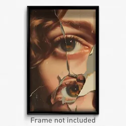 Art Poster - Extra Small Book (Psychedelic Trippy Weird 11x17 Print)