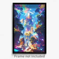 Art Poster - Small Kingdom (Psychedelic Trippy Weird 11x17 Print)