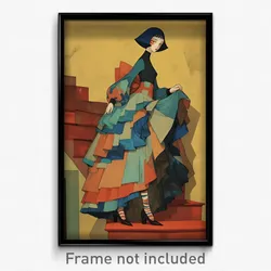 Art Poster - Rare Clearing (Psychedelic Trippy Weird 11x17 Print)