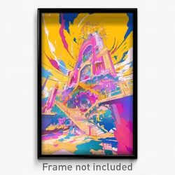 Art Poster - Original Tabernacle (Psychedelic Trippy Weird 11x17 Print)