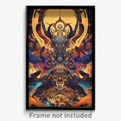 Art Poster - Elaborate Arch (Psychedelic Trippy Weird 11x17 Print)