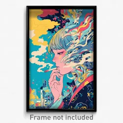 Art Poster - Insane Belvedere (Psychedelic Trippy Weird 11x17 Print)
