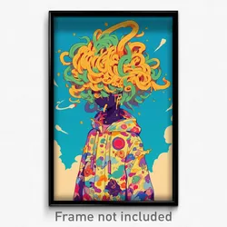 Art Poster - Rare Tostada (Psychedelic Trippy Weird 11x17 Print)