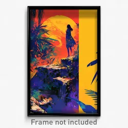 Art Poster - Grand Mars (Psychedelic Trippy Weird 11x17 Print)