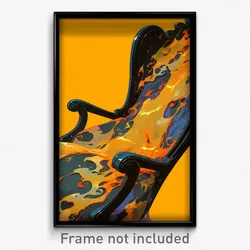Art Poster - Cultured Seat (Psychedelic Trippy Weird 11x17 Print)