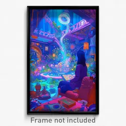 Art Poster - Exotic Cellar (Psychedelic Trippy Weird 11x17 Print)