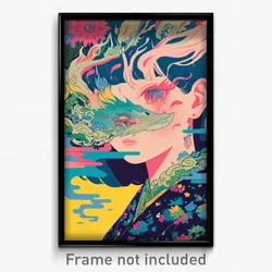Art Poster - Cultured Beacon (Psychedelic Trippy Weird 11x17 Print)