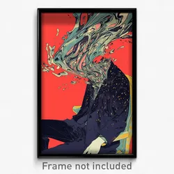 Art Poster - Barren Reaches (Psychedelic Trippy Weird 11x17 Print)