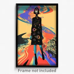 Art Poster - Zealous Pound (Psychedelic Trippy Weird 11x17 Print)