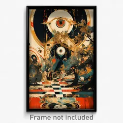 Art Poster - Polished Stable (Psychedelic Trippy Weird 11x17 Print)