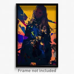 Art Poster - Massive Crack (Psychedelic Trippy Weird 11x17 Print)