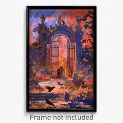 Art Poster - Negligible Kennel (Psychedelic Trippy Weird 11x17 Print)