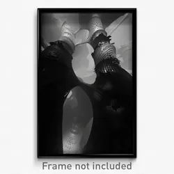 Art Poster - Metallic Granary (Psychedelic Trippy Weird 11x17 Print)