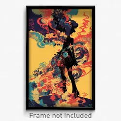 Art Poster - Silly Arena (Psychedelic Trippy Weird 11x17 Print)