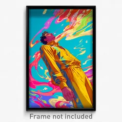 Art Poster - Man Feeling Loathing Wearing Tattered Track Uniform (Print)