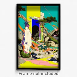 Art Poster - Tremendous Ruin (Psychedelic Trippy Weird 11x17 Print)