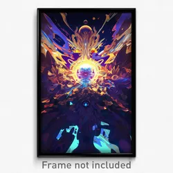 Art Poster - Noted Void (Psychedelic Trippy Weird 11x17 Print)